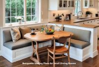 Banquette Seating Plans for Small Dining Rooms Banquette Seating